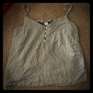 Women's striped tank